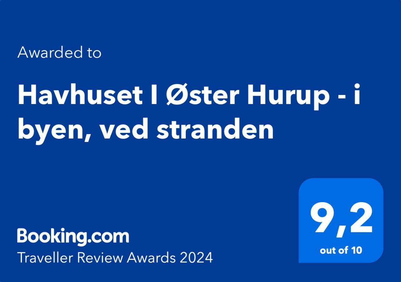 Havhuset I Oster Hurup - I Byen, Ved Stranden エクステリア 写真